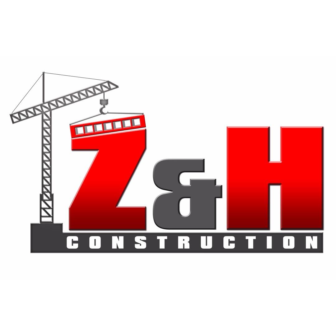 Z &amp; H Construction Logo