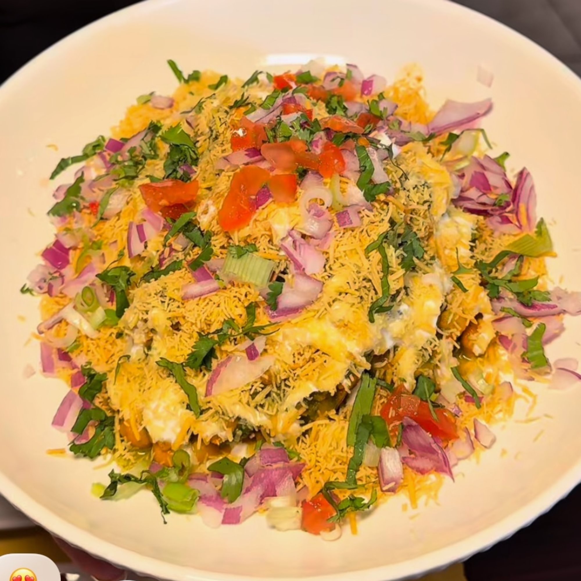 Samosa chat