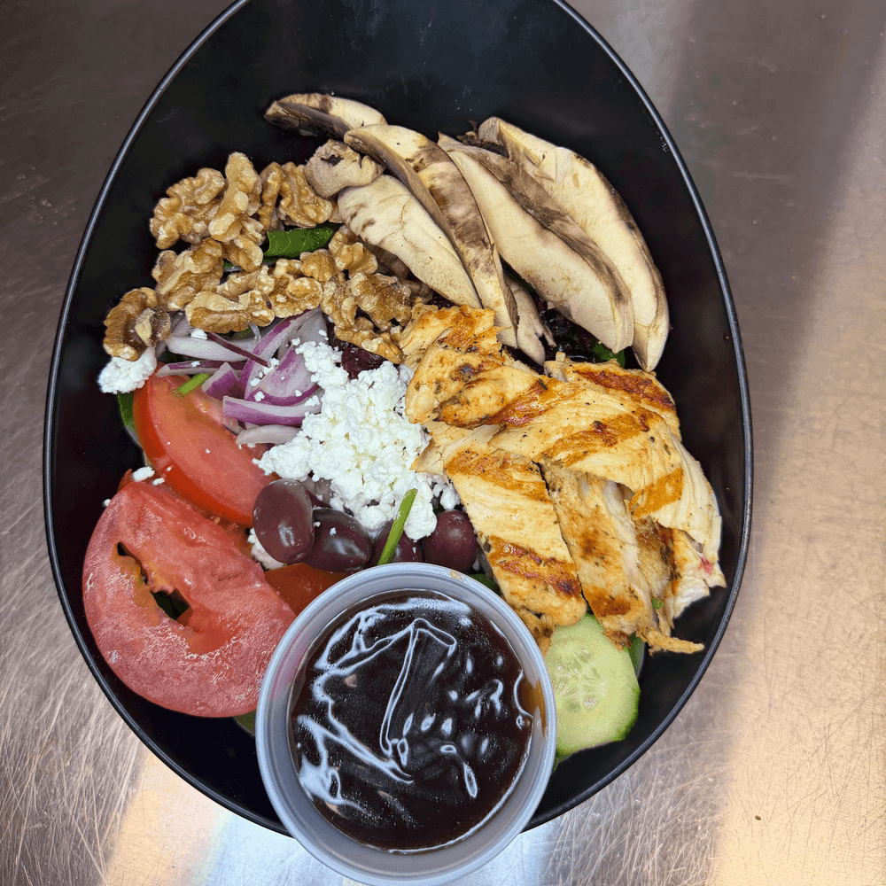 Spinach Deluxe Salad