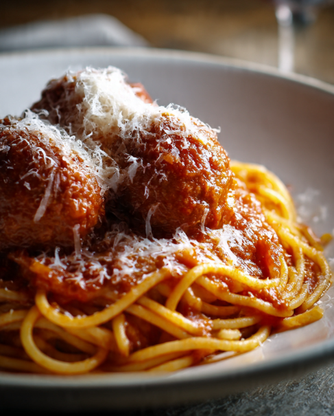 Spaghetti with Meatballs (Best Seller)