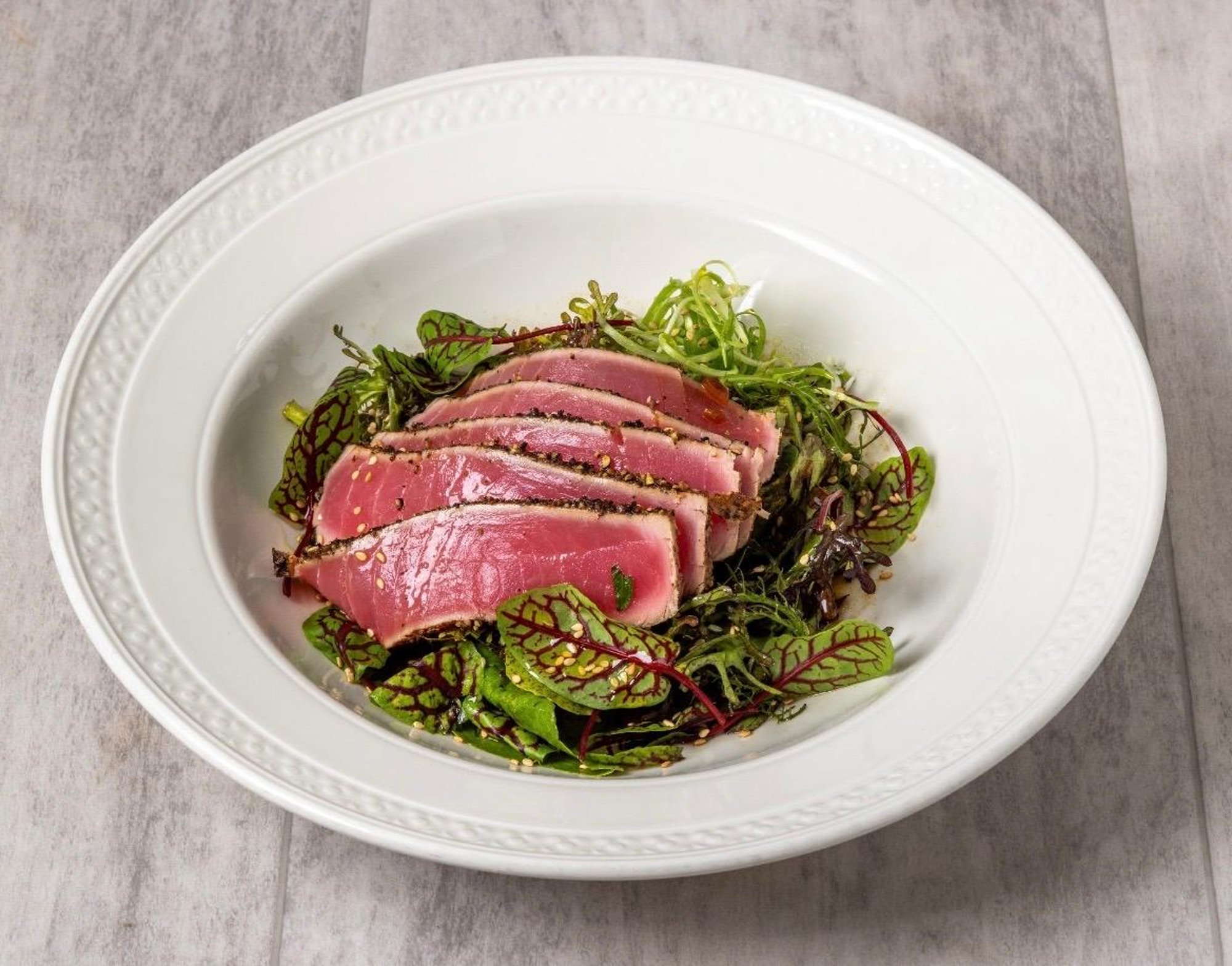 Tuna Sashimi Salad