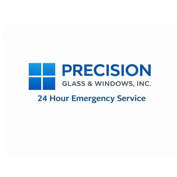 Precision Glass &amp; Windows Inc Logo