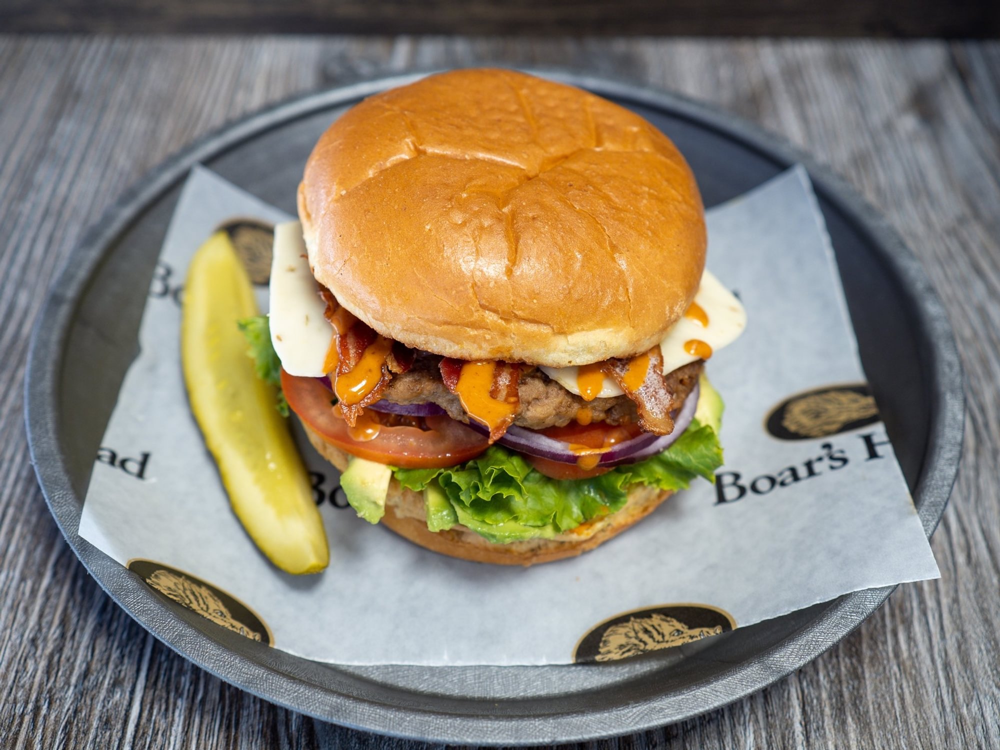 CHIPOTLE AVOCADO BURGER