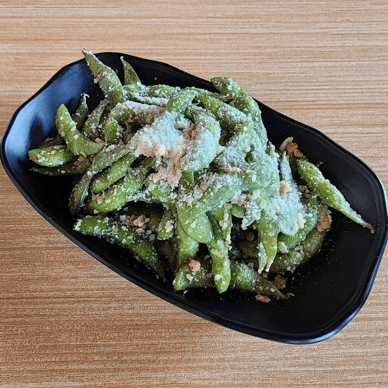 Garlic Parm Edamame