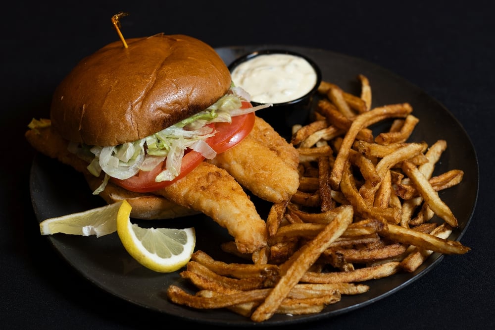 Breaded Perch Sandwich