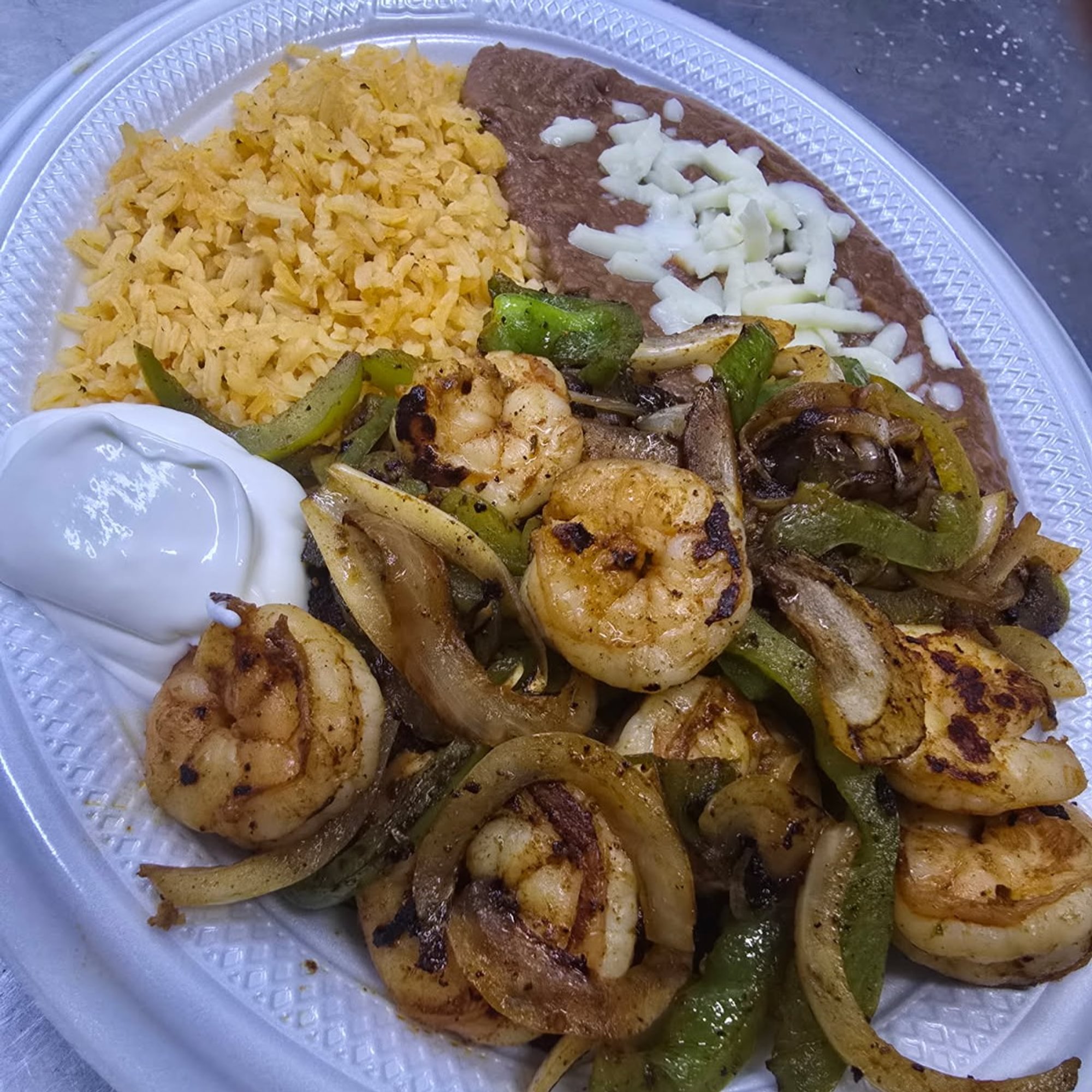 Steak with Shrimp