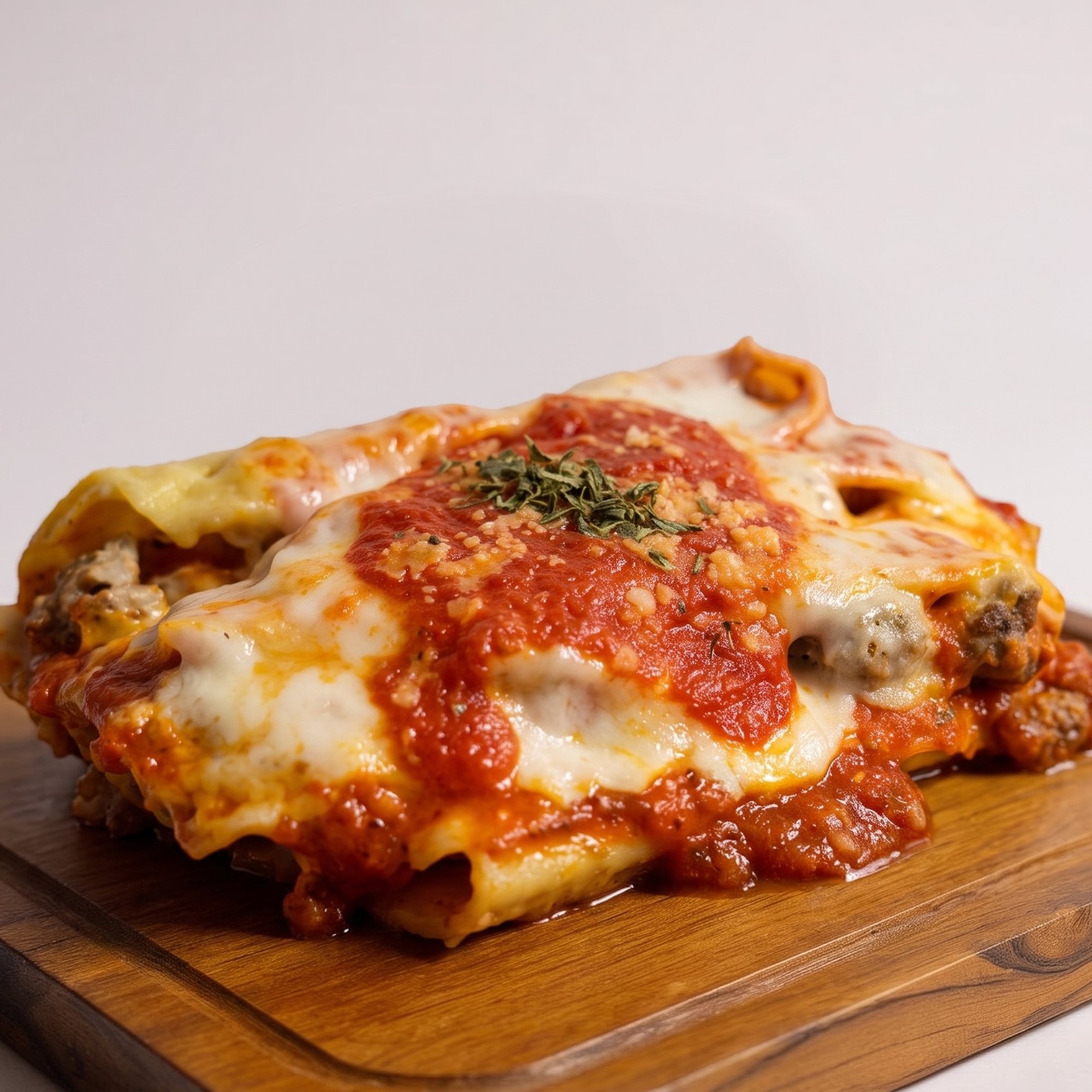LASAGNA WITH BREAD & DRINK