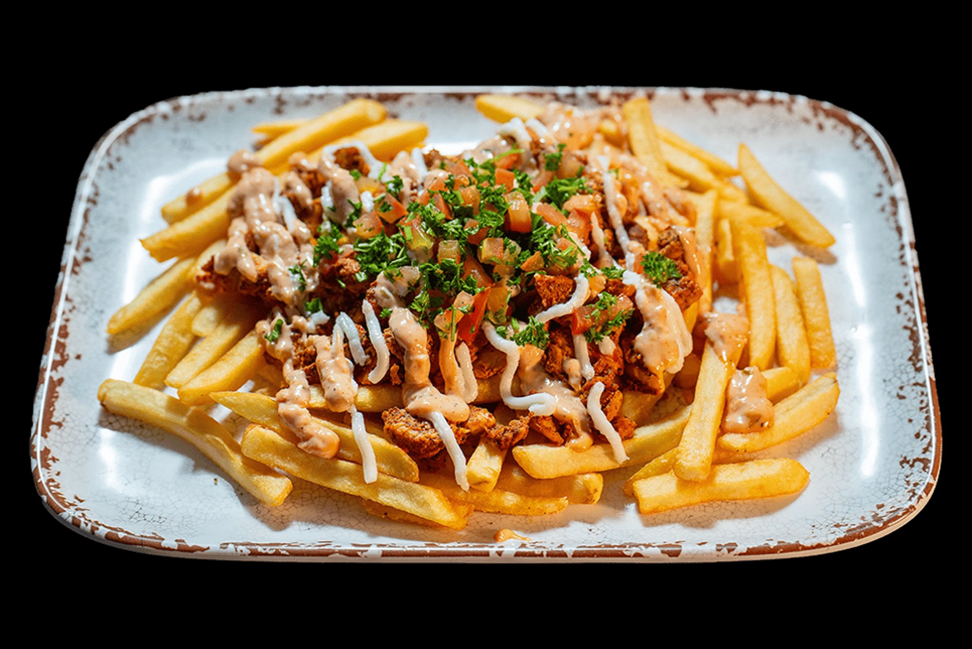 Chicken Shawarma Fries
