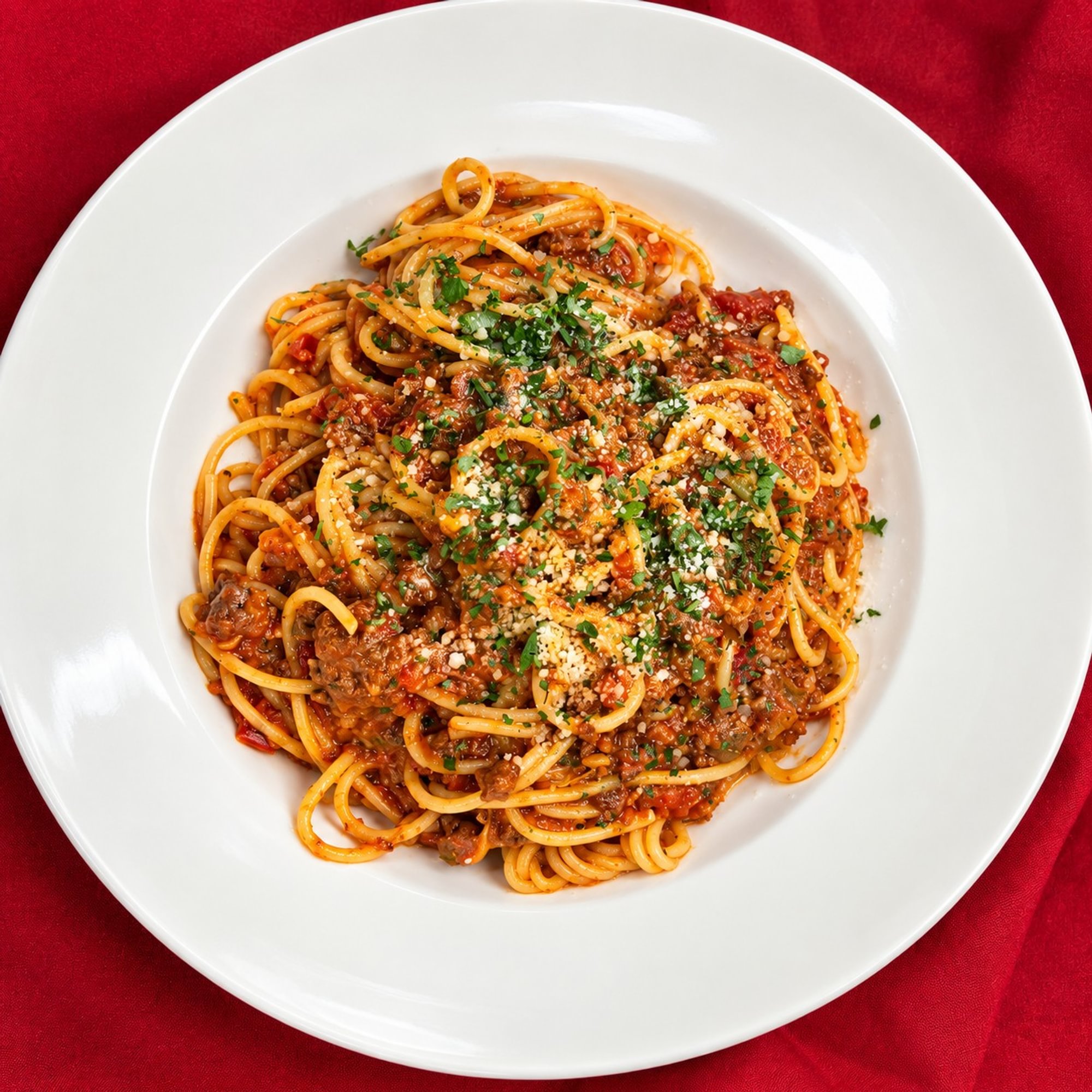 Meat Sauce Pasta