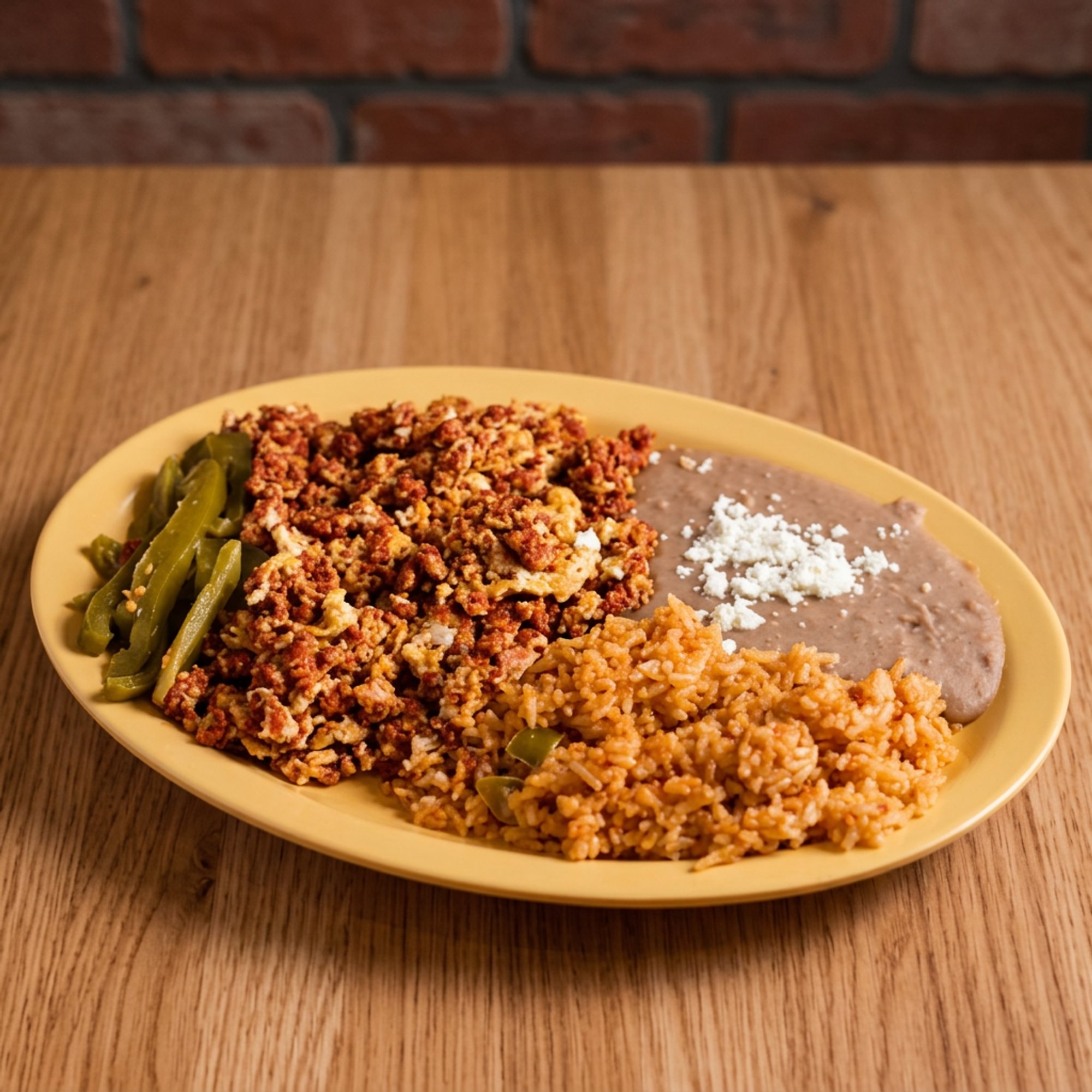 Chorizo with Eggs