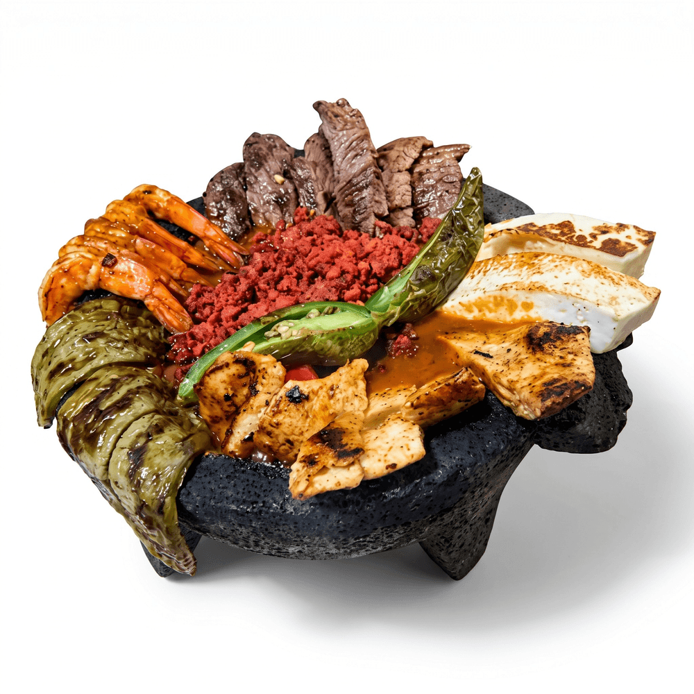Molcajete Michoacán (Michoacán-Style Molcajete)