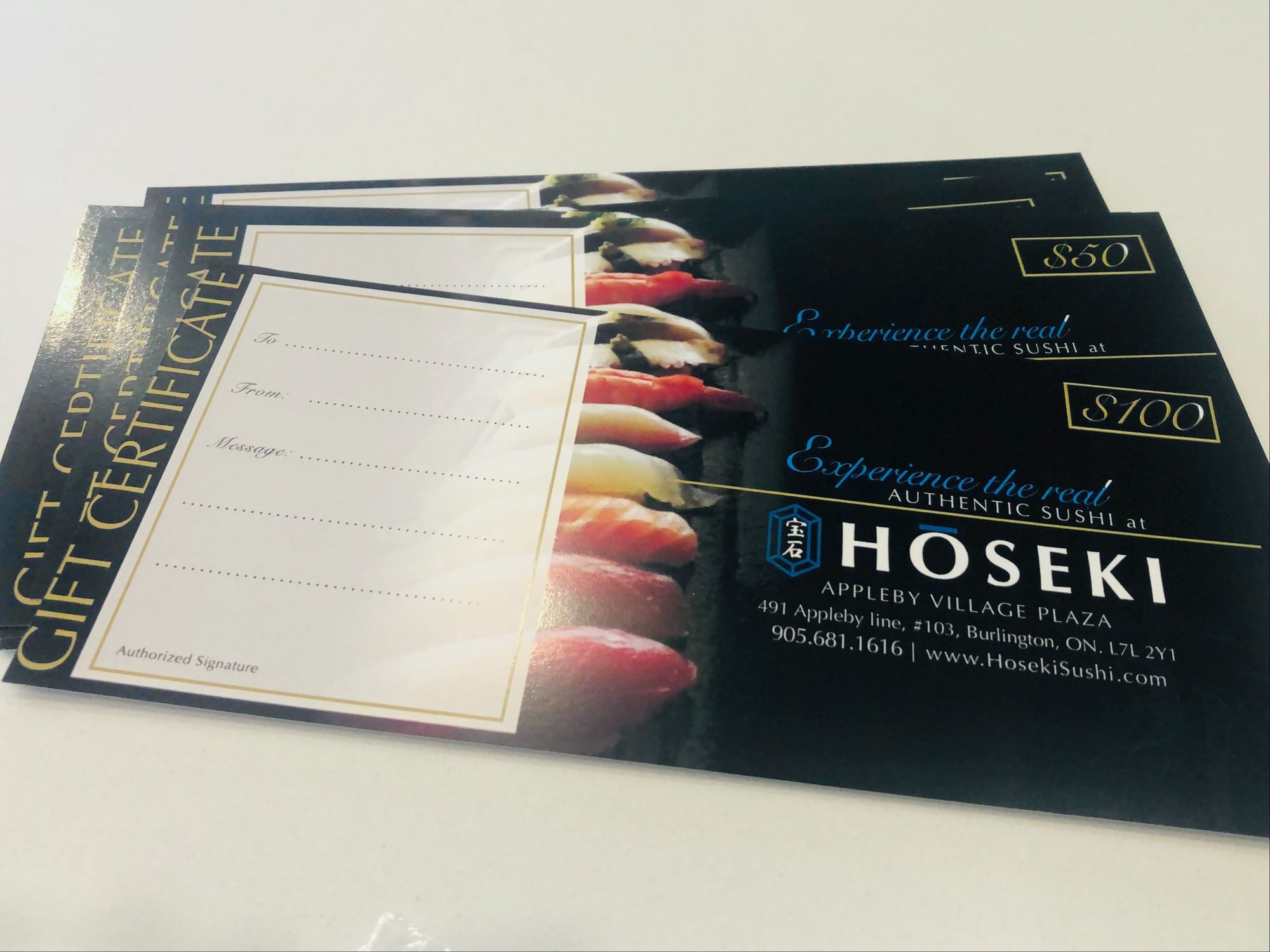 Gift Certificate $50