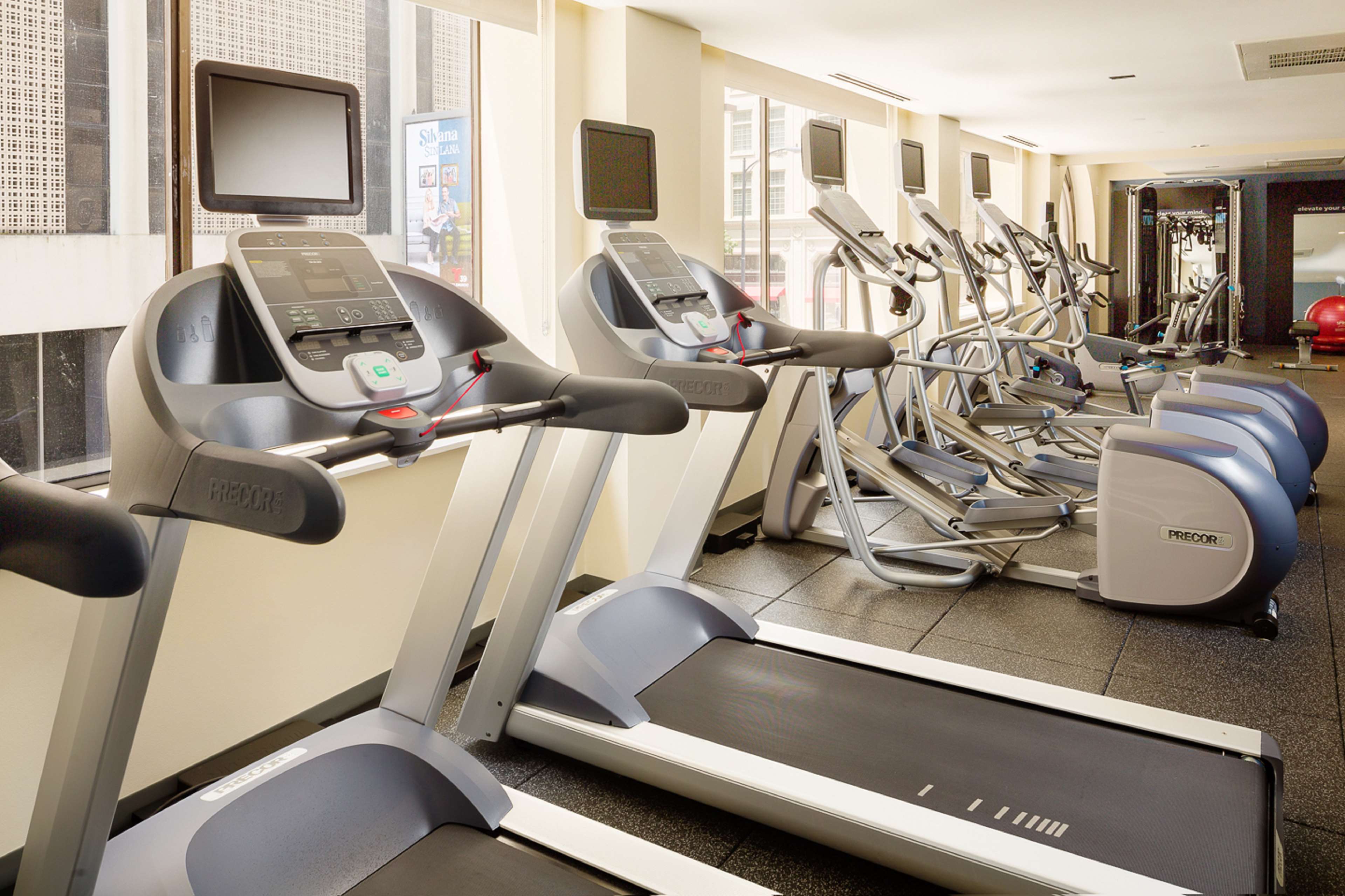 Health club  fitness center  gym