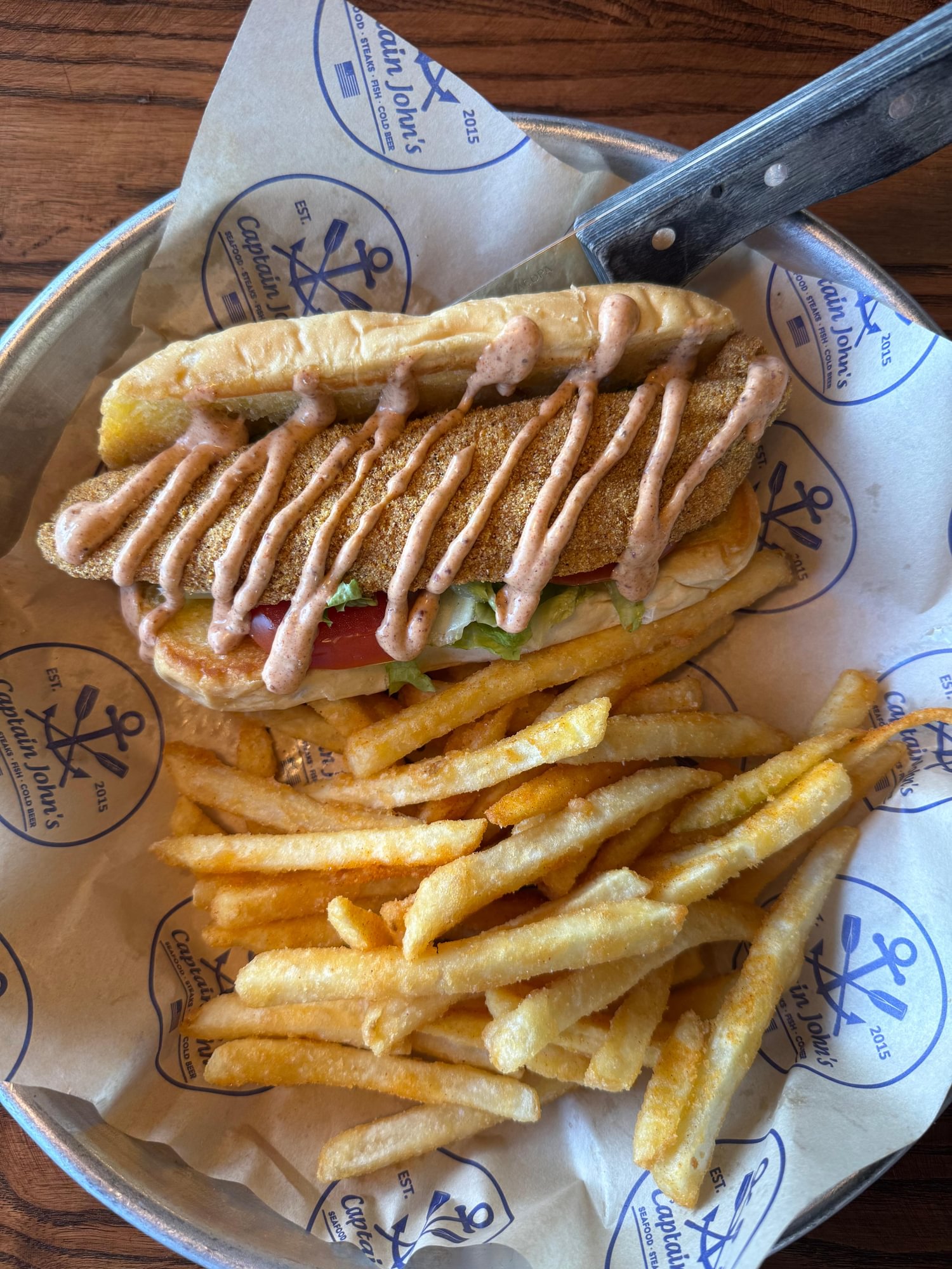 Catfish Po Boy