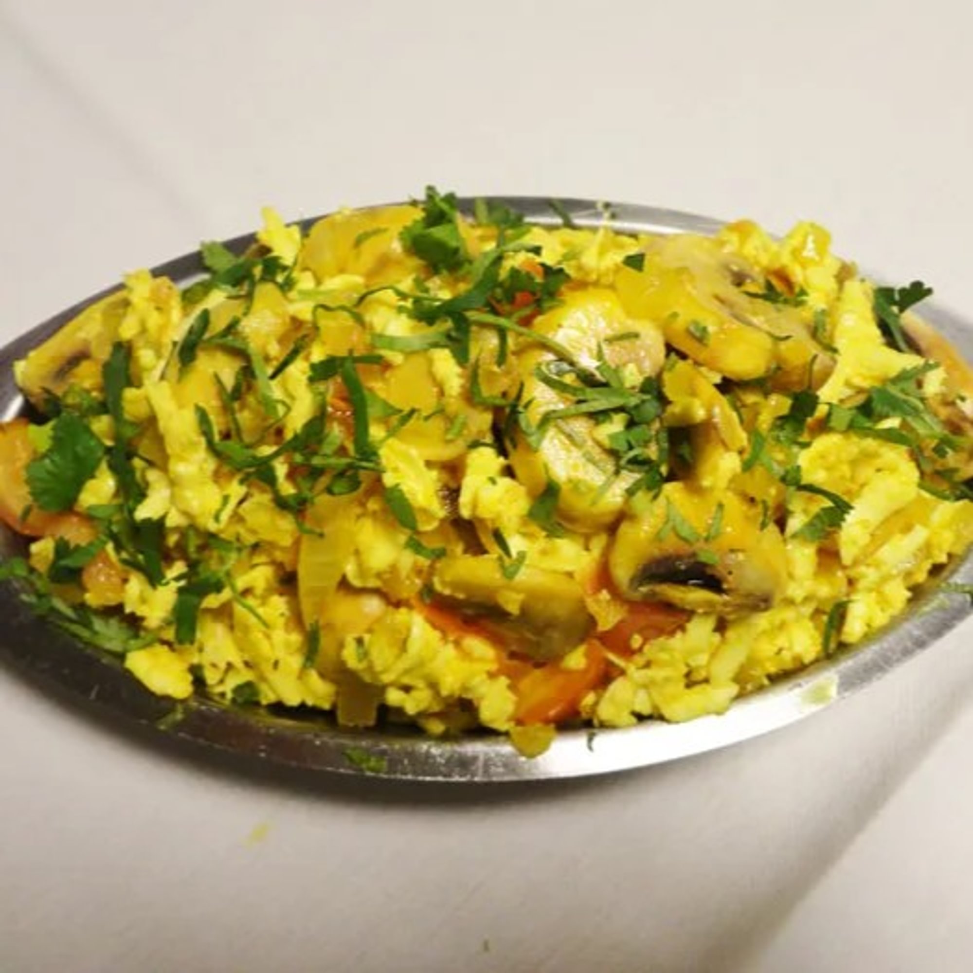 Mushroom Paneer Bhurji