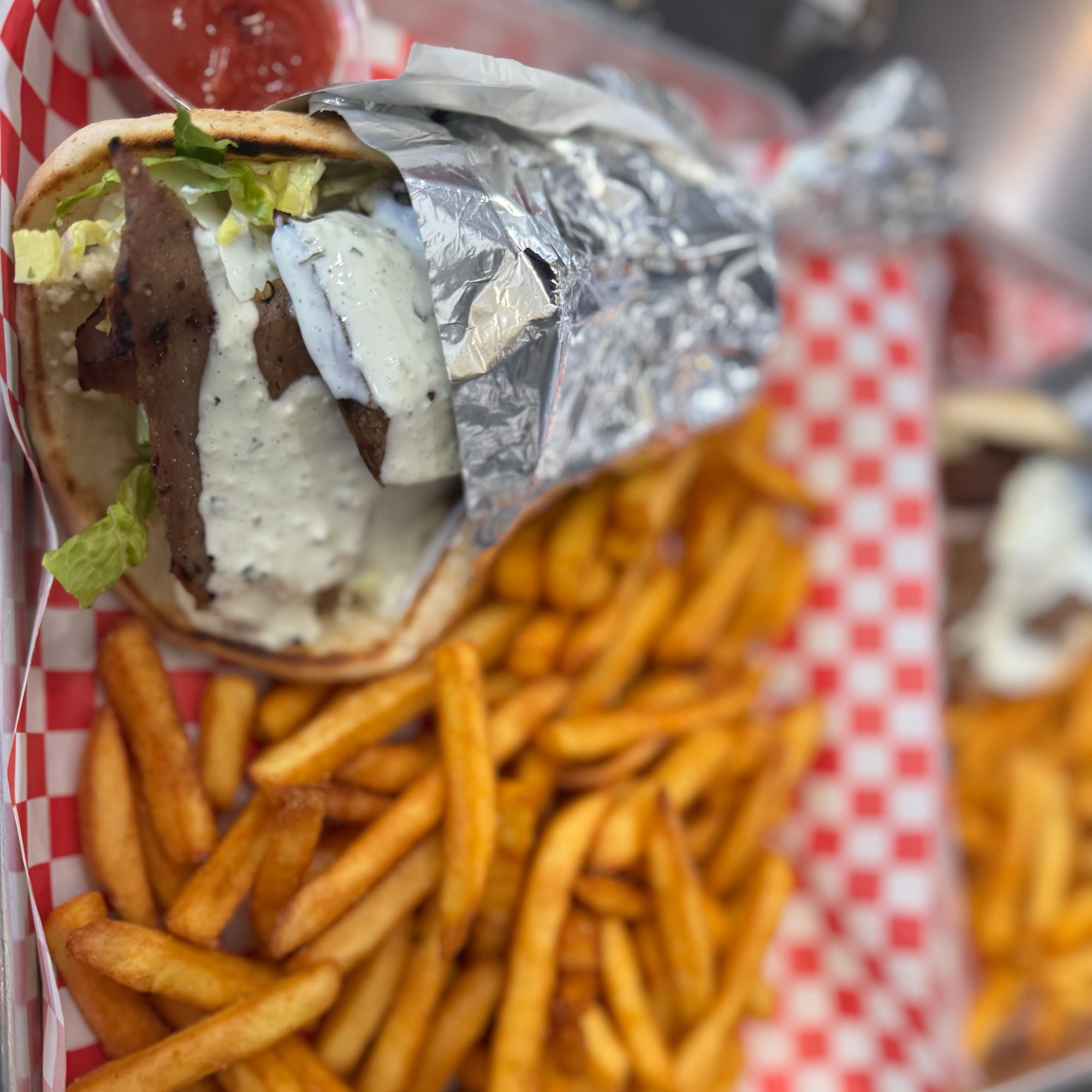 Beef & Lamb Gyro Wrap