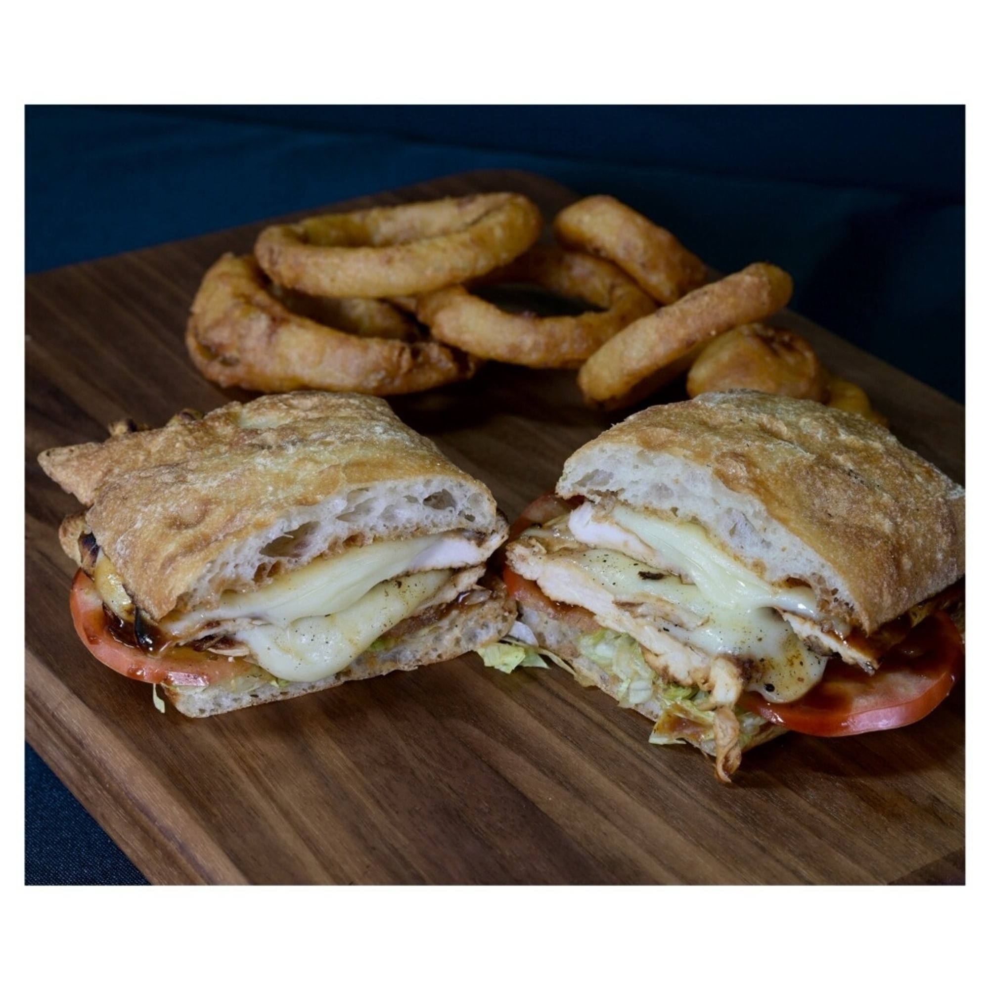 Rustic BBQ Chicken Sandwich