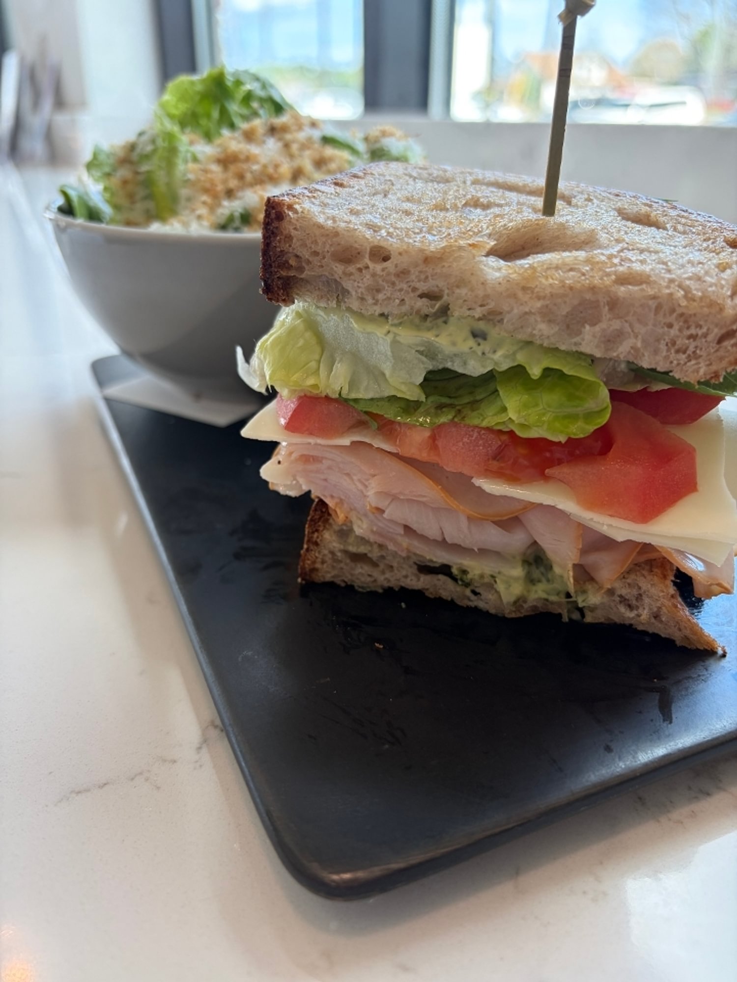 Soup or Salad and 1/2 Sandwich