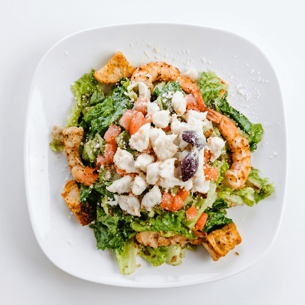 Seafood Caesar Salad Lunch