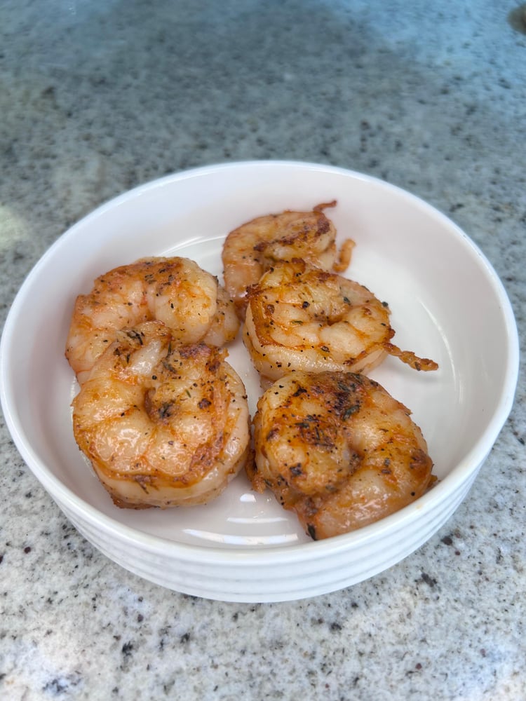 5 Grilled Shrimp