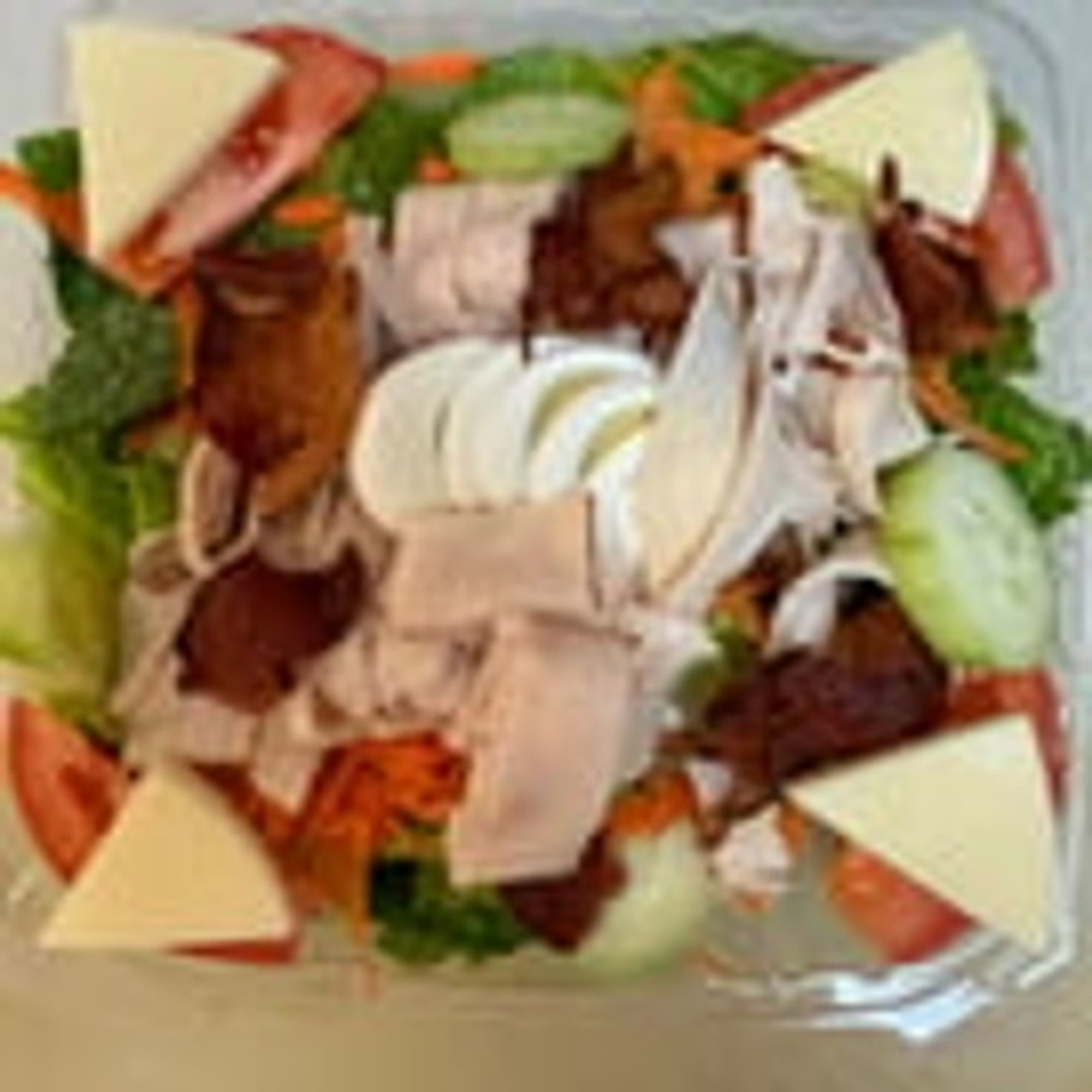 Turkey Club Salad
