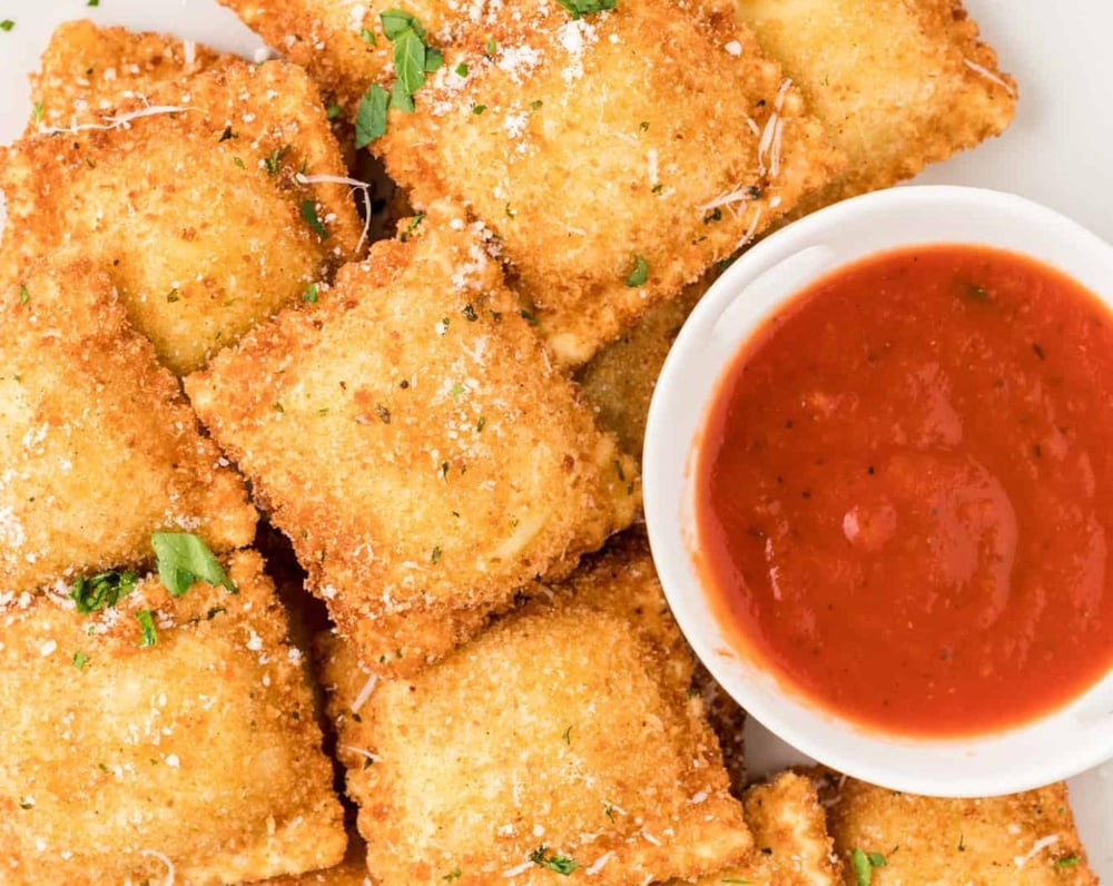 Homemade Fried Ravioli
