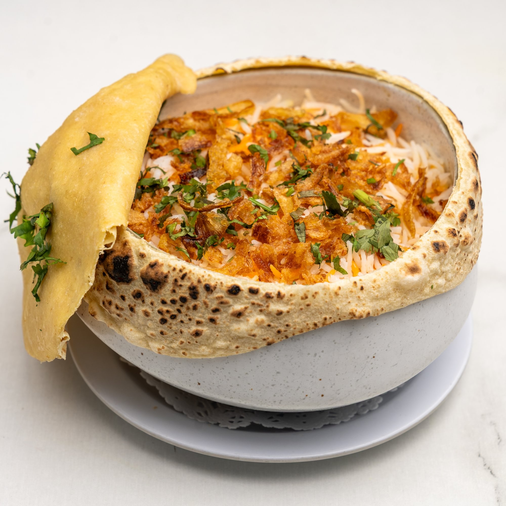 Hyderabadi Chicken Dum Biryani