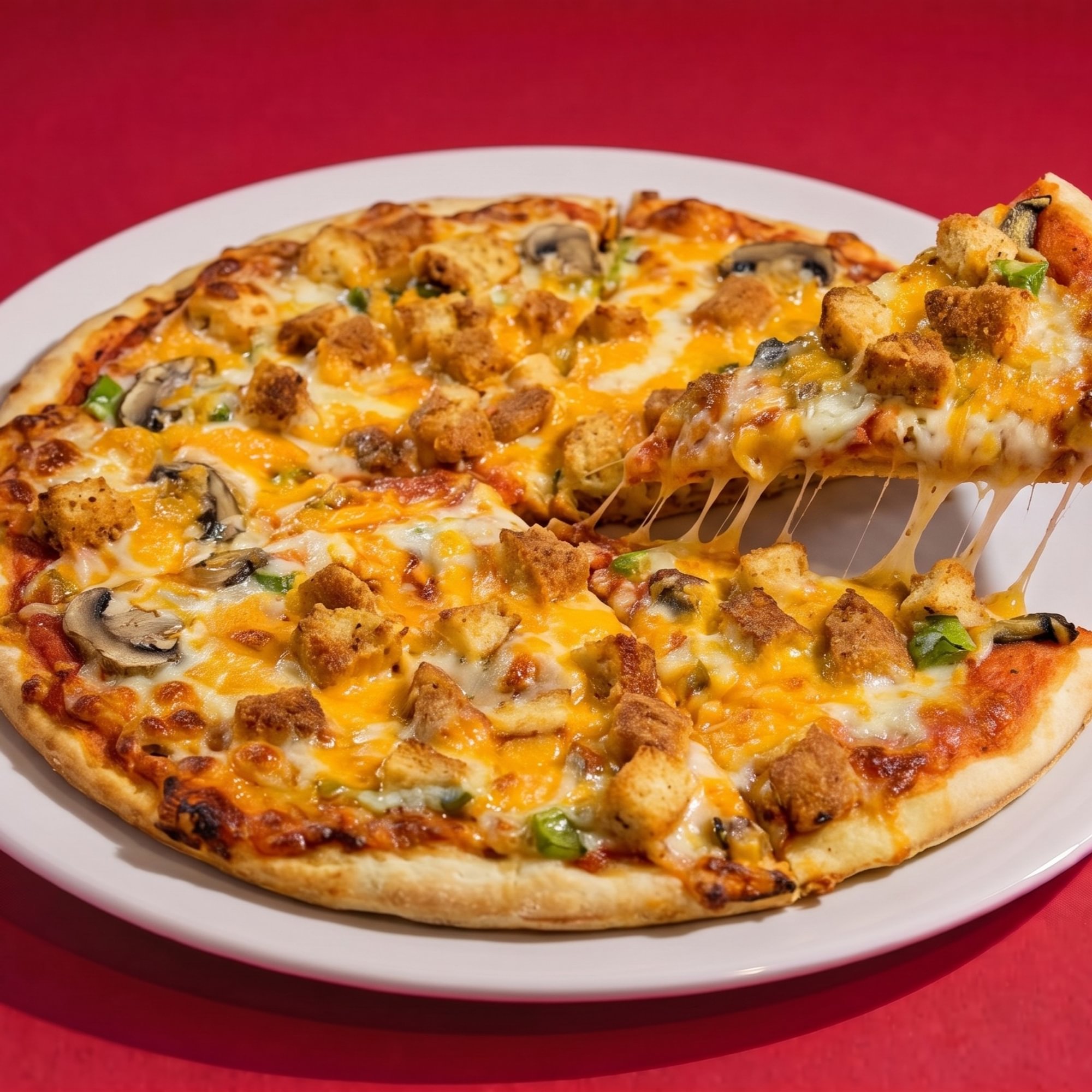Spicy Chicken Supreme Pizza