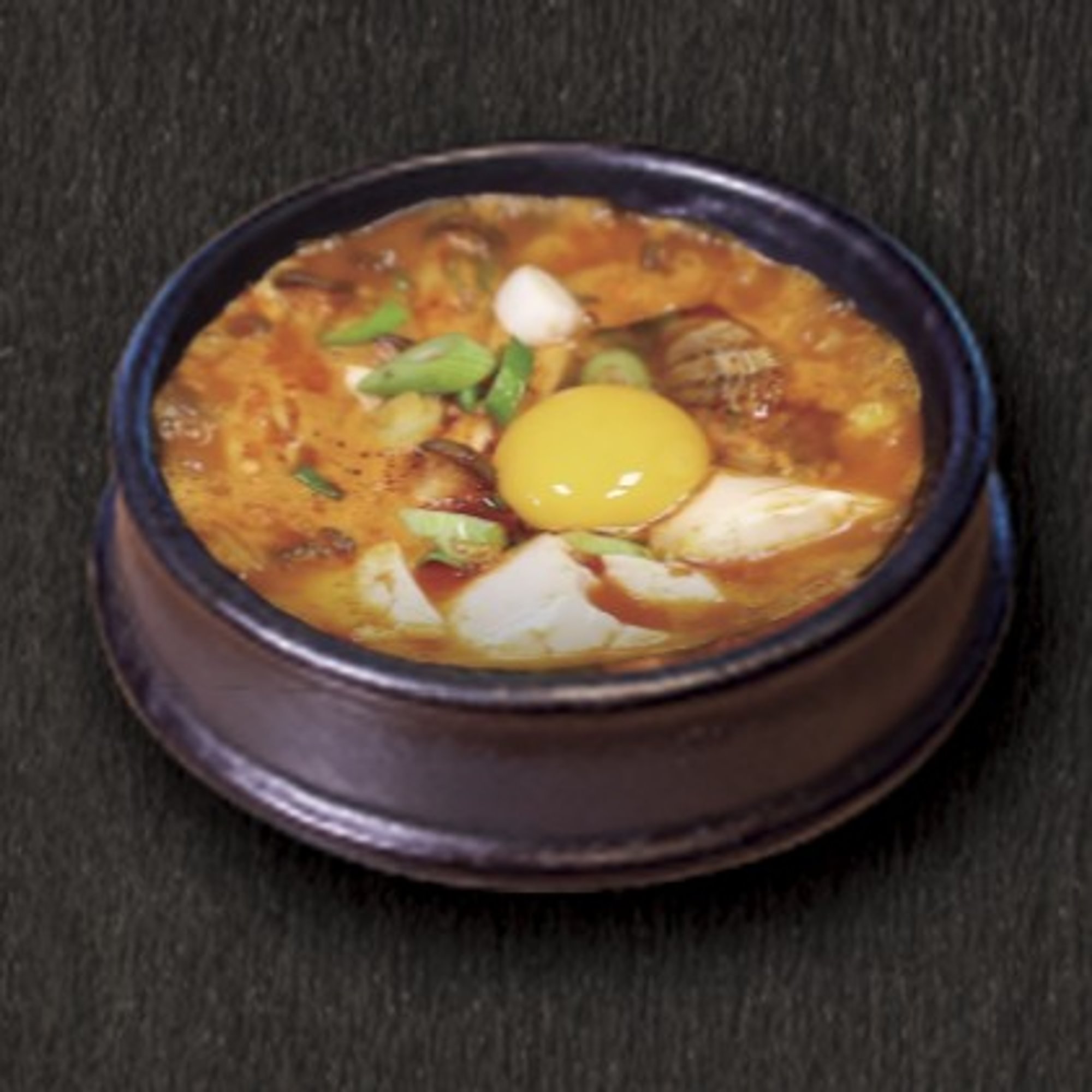 Seafood tofu soup