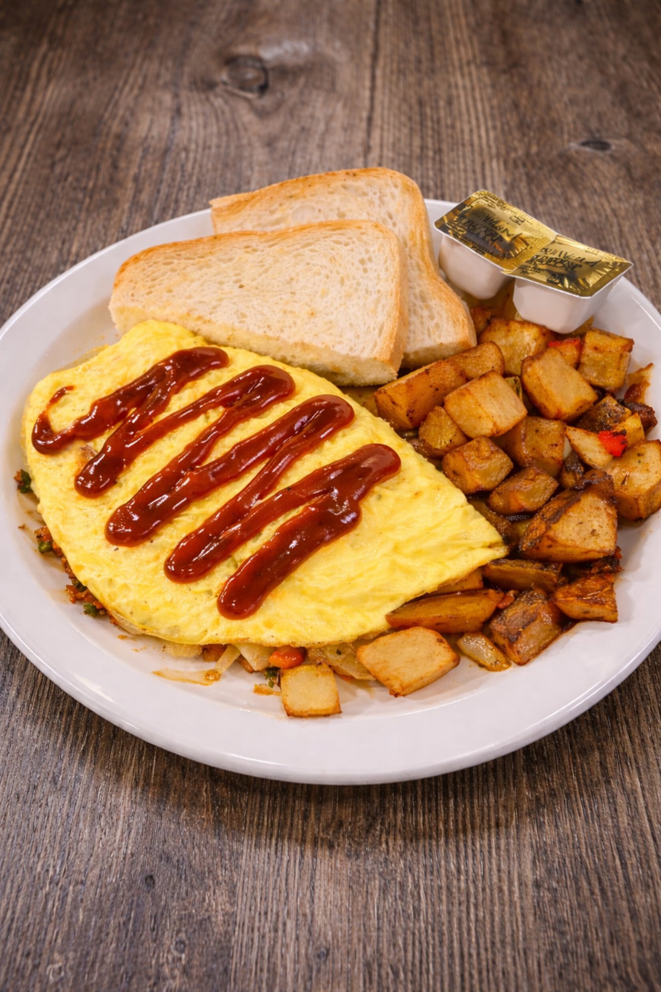 Stuffed Brisket Omelet