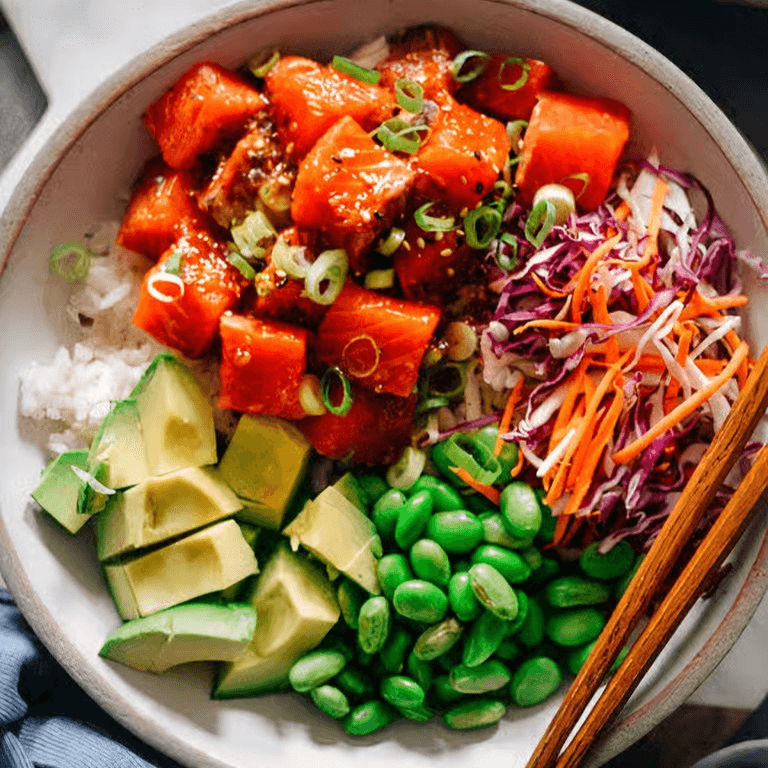Salmon Pokè Bowl L