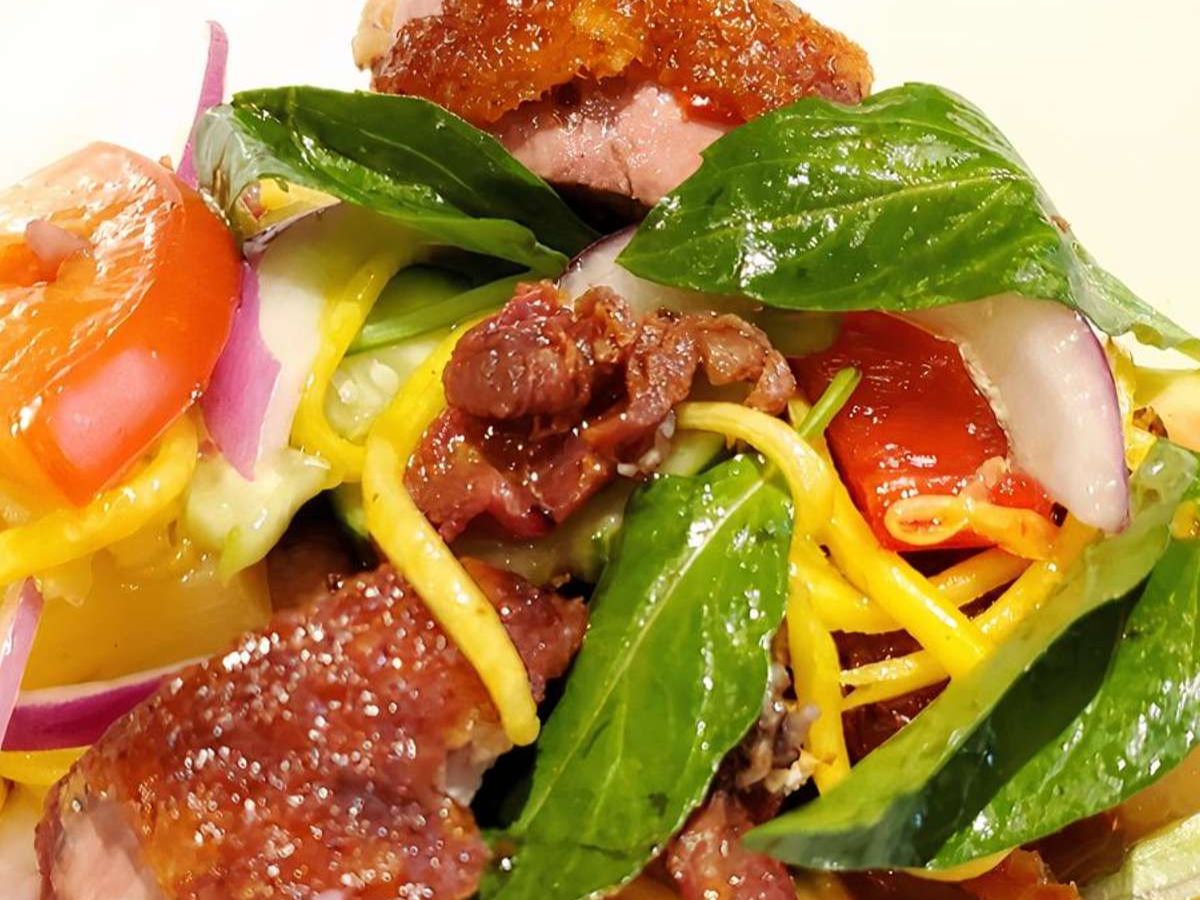 Vegetarian Duck Salad