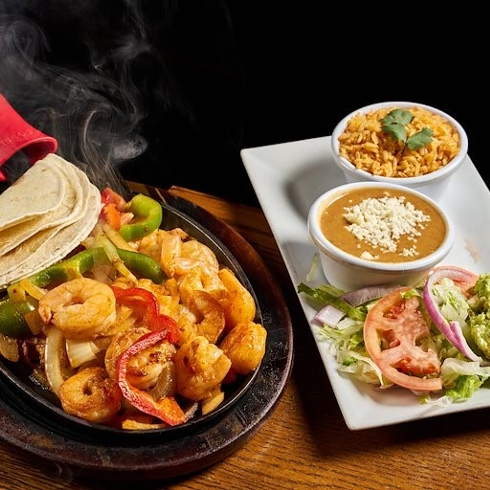 Shrimp Fajitas