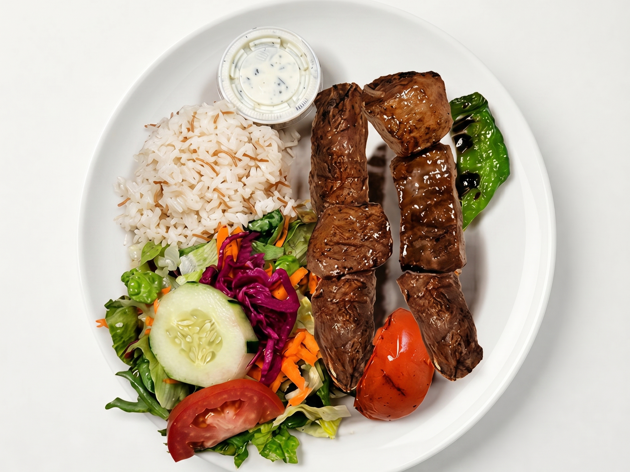 Lamb Shish Entree