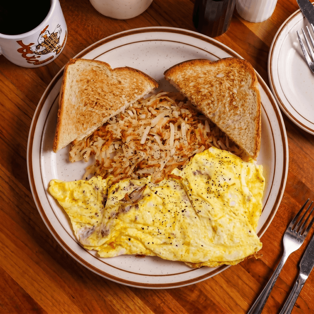 Bacon & Cheese Omelette