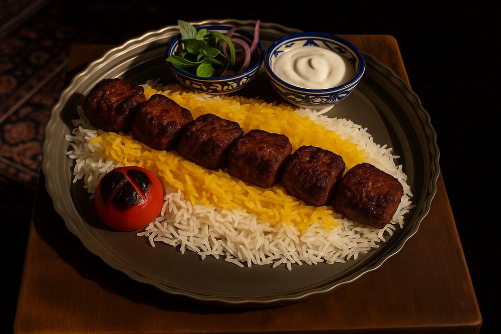 Lamb Kabob (کباب بره)