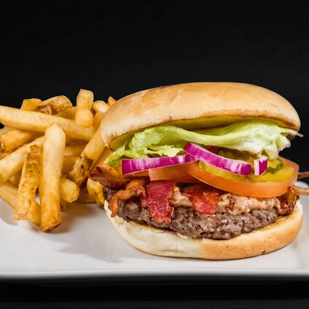 The Bean Bacon Barn Burger
