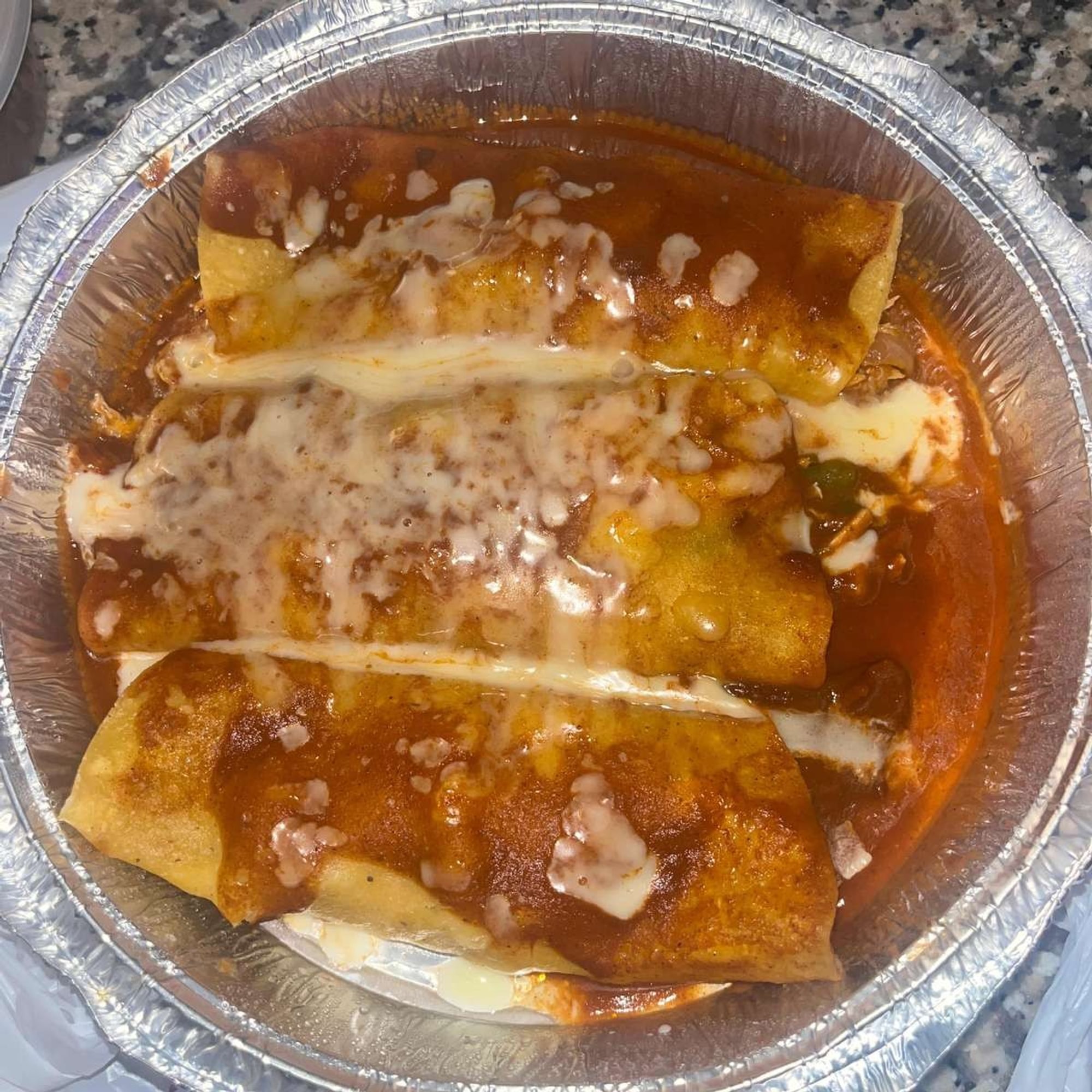 Enchiladas (Beef or Chicken)