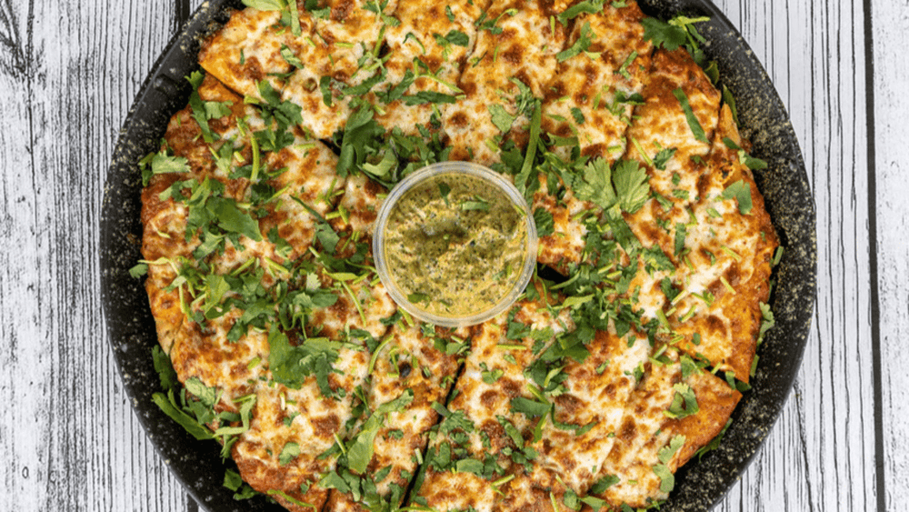 Mint Chutney & Onion Pizza (New)