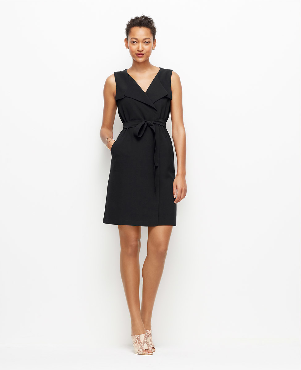 Trench Wrap Dress