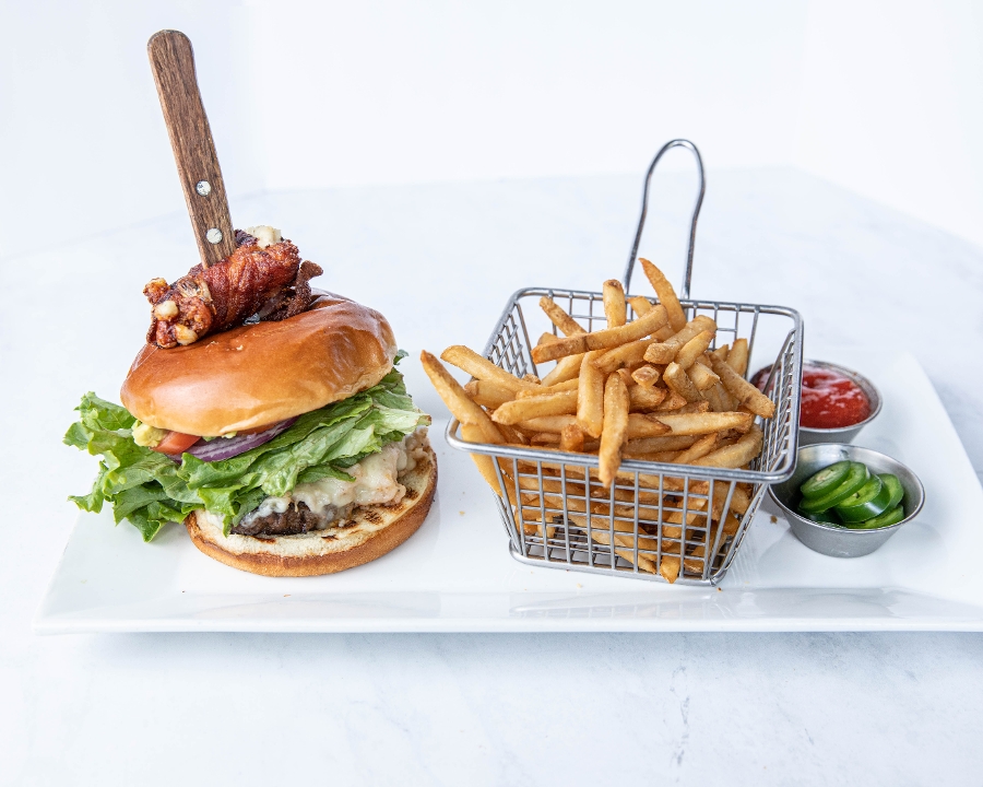 Surf N' Turf Burger
