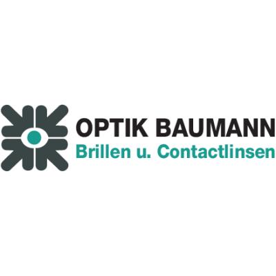 Logo von Optik Baumann - Brillen und Contactlinsen