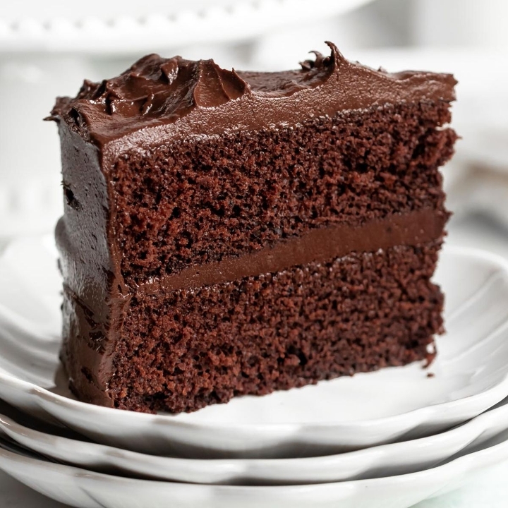 Chocolate Cake Slice