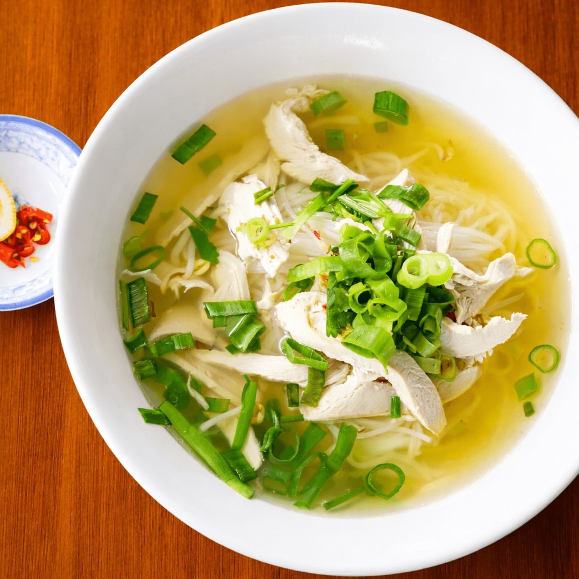 Chicken Noodle Soup (Hu Tieu)