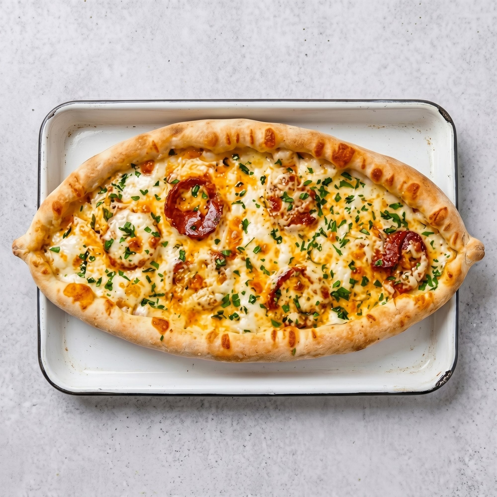 Soujouk Cheese Boat
