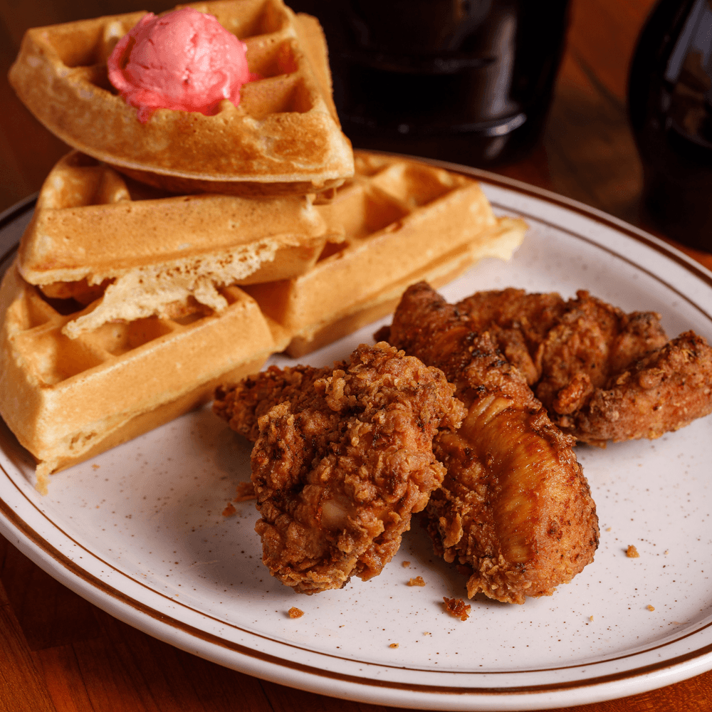 Kids' Chicken Tenders & Waffle