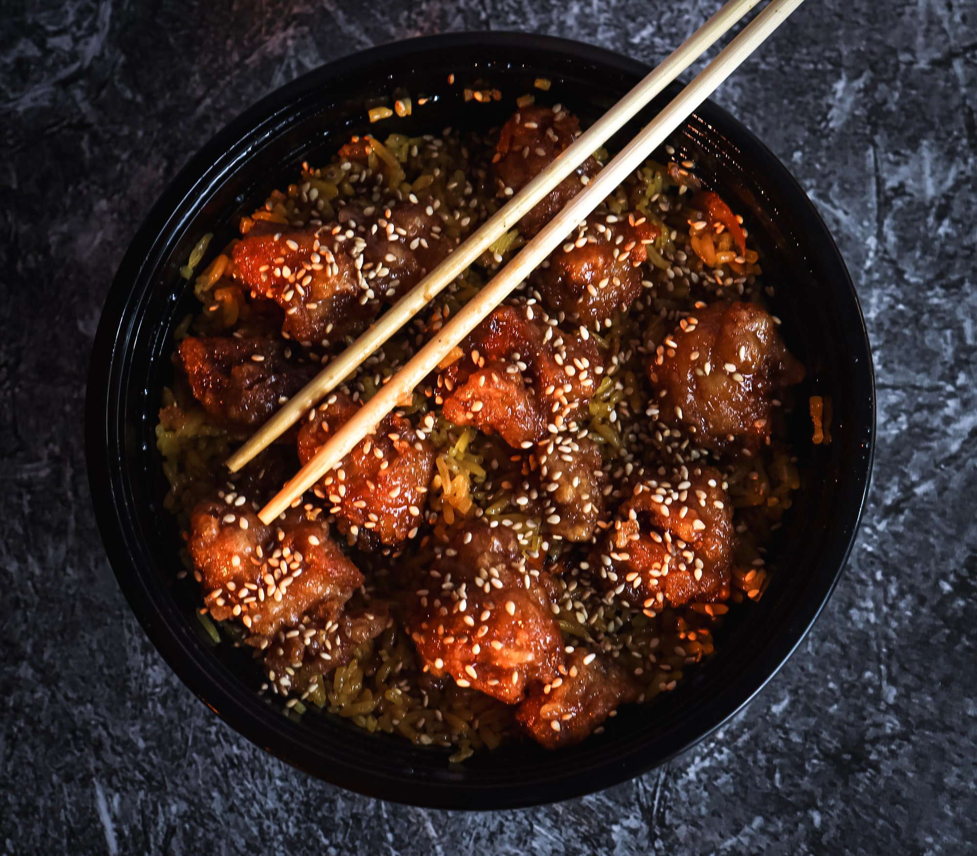 Sesame Chicken Bowl LS