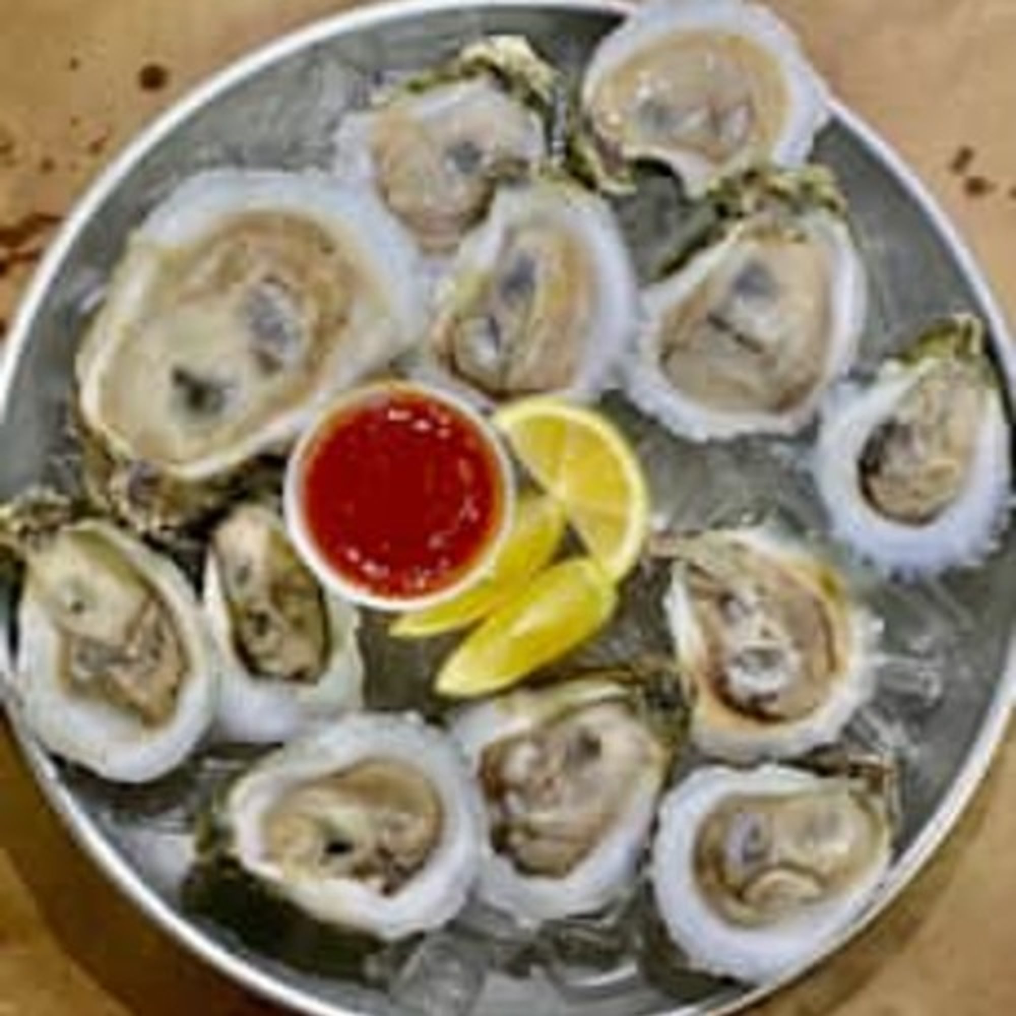 Fresh Raw Oysters