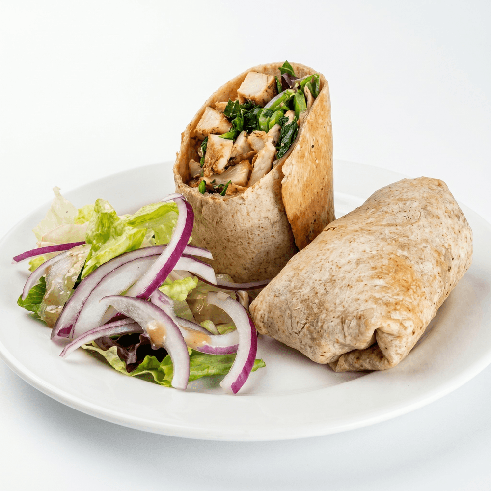 Grilled Chicken & Broccoli Rabe Wrap