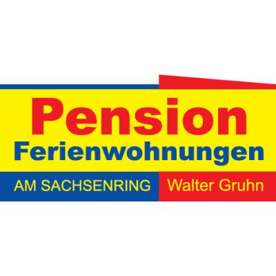 Logo von Ferienwohnung und Pension Am Sachsenring Walter Gruhn